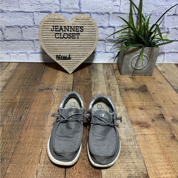 Hey Dude Men's US 9 Wally Stretch Iron Casual Shoes - Picture 9 of 10